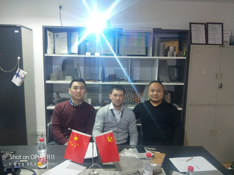 合作客户合影